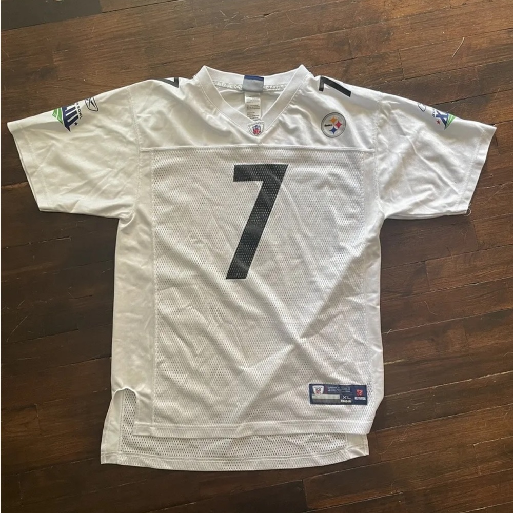 Pittsburgh Steelers Ben Roethlisberger #7 Super Bowl XLIII NFL Youth XL